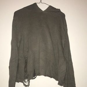 H&M Distressed Sweater